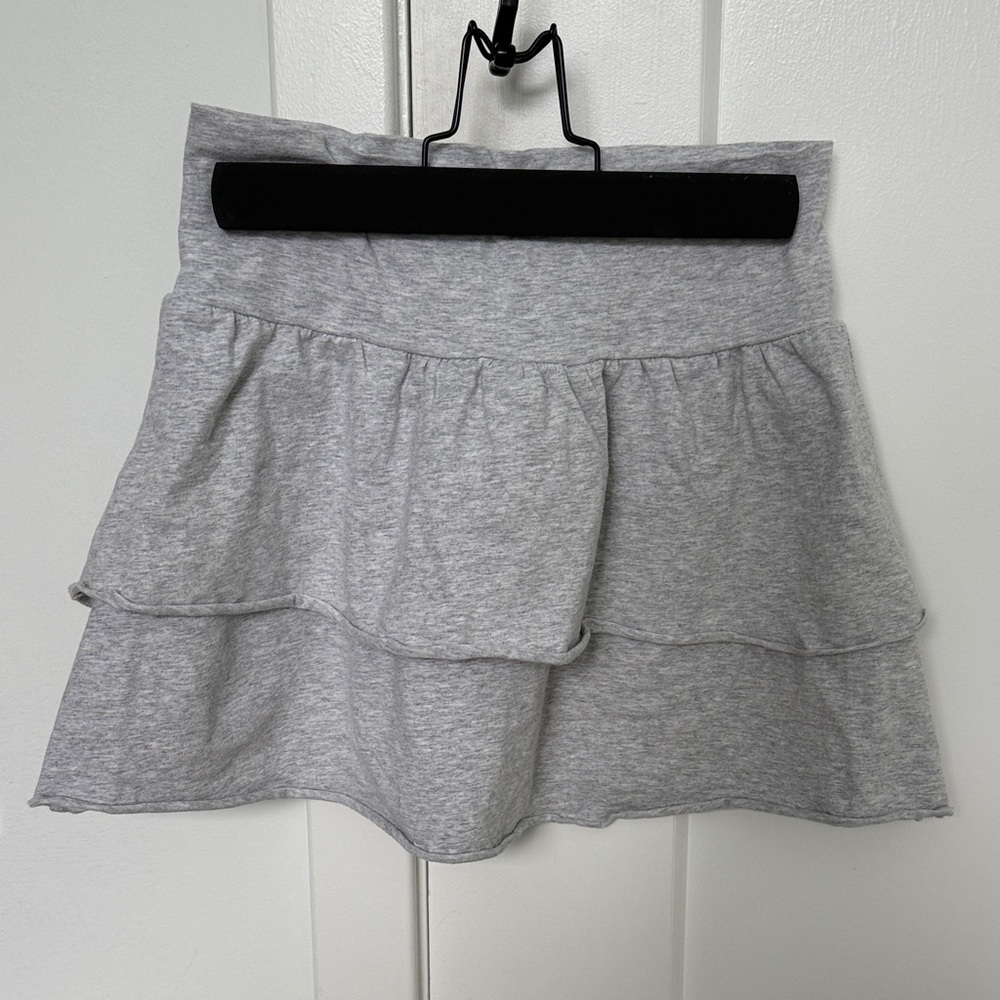 H&M Gray Asymmetrical Skirt